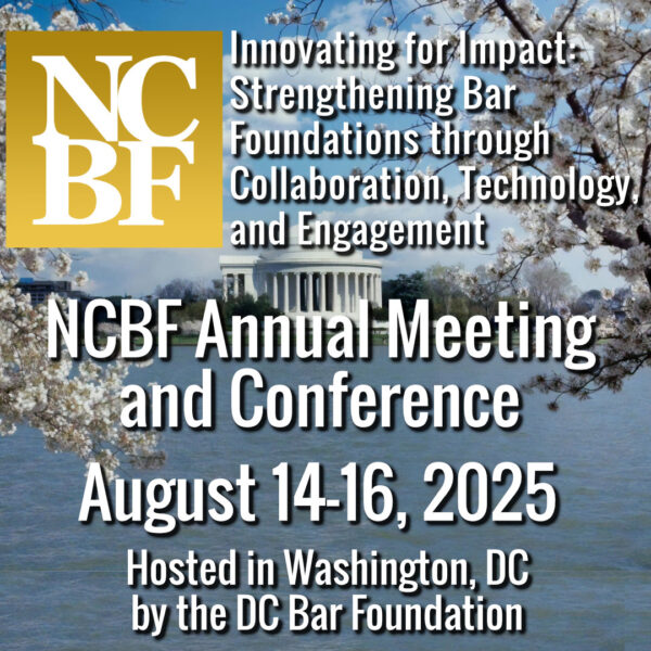 2025 NCBF Annual Meeting and Conference, August 14-16, 2025