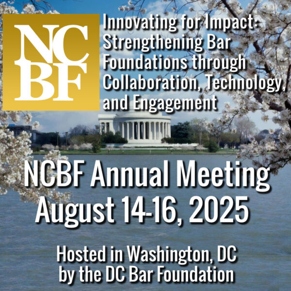 2025 NCBF Annual Meeting and Conference in Washington, DC - Virtual Attendance - August 14-16, 2025