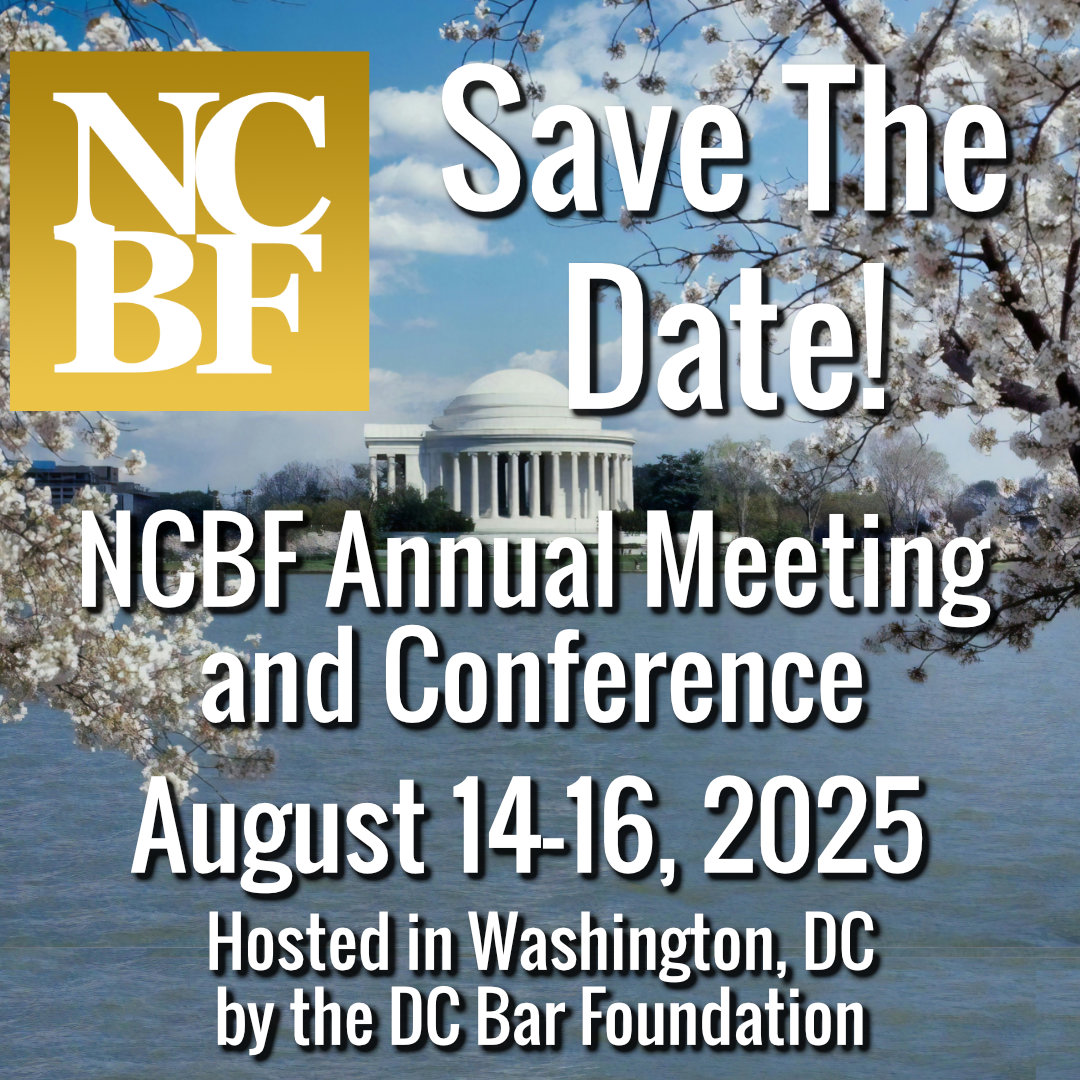 2025 NCBF Annual Meeting and Conference, August 14-16, 2025