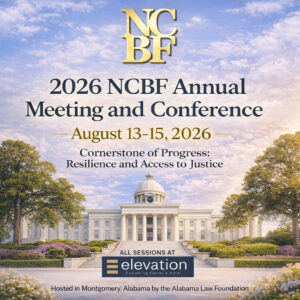 2026 NCBF Annual Meeting and Conference August 13 – August 15, 2026