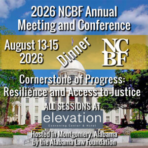 2026 NCBF Annual Meeting and Conference Dinner
