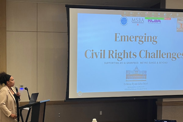 Erikka Ryan Closed the Formal Presentations by Exploring How Foundations Can Stand Alongside Grantees with Flexible Funding