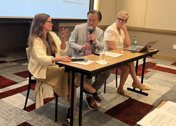 Sang Yup Lee, Carey Schoufler, and Jessie Reeves offering Concrete Funding Strategies