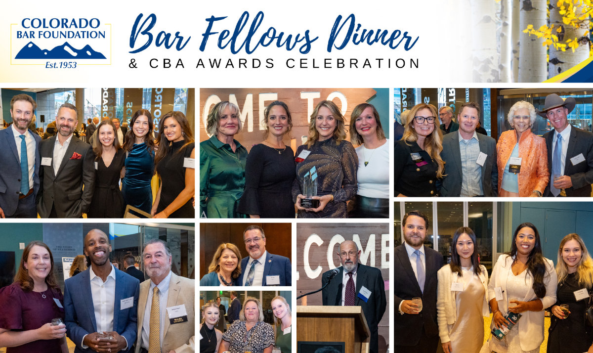 Colorado Bar Foundation Bar Fellows Dinner